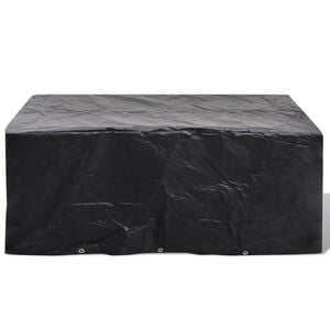 vidaXL Pokrivalo za vrtno pohi&scaron;tvo z 8 obročki 240x140x90 cm