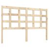 vidaXL Posteljno vzglavje 140,5x4x100 cm trdna borovina