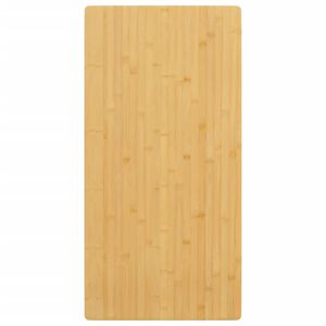 vidaXL Mizna plo&scaron;ča 40x80x1,5 cm bambus