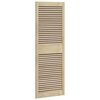 vidaXL Vrata omare Naravna 49,5 x 2,1 x 140,5 cm Trdna borovina