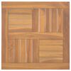 vidaXL Kvadratna mizna plo&scaron;ča 50x50x2,5 cm neobdelana trdna hrastovina