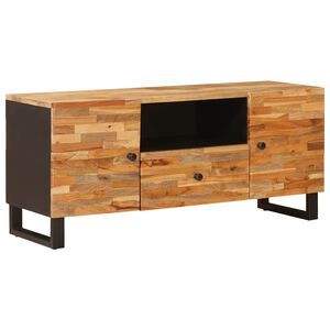 vidaXL TV omarica Rjava 105 x 33 x 46 cm Masiven les manga