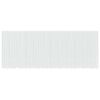 vidaXL Čipkasta Zavesa Bela 280x1200cm Poliester