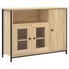 vidaXL Komoda sonoma hrast 100x35x75 cm inženirski les