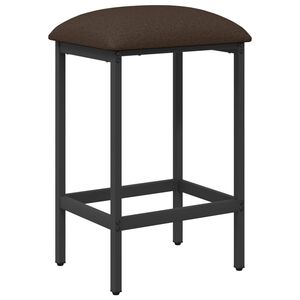 vidaXL Barski stol Taupe 40 x 32 x 74 cm Inženirski les