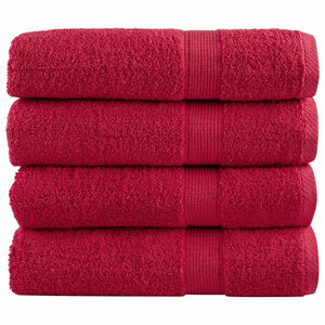 vidaXL Premium brisače SOLUND 4 kosi 100x150 cm 600 g/m2