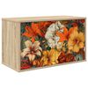 vidaXL Stenska TV omarica GENNEP 69 x 33 x 40 cm Sonoma hrast