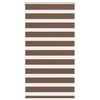 vidaXL Zebra senčilo rjave 75x150 cm tkanina &scaron;irina 70,9cm poliester