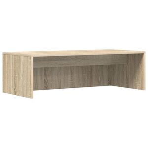 vidaXL Stenska miza Sonoma hrast Inženirski les 100 x 45 x 30 cm