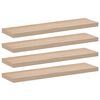 vidaXL Viseče police 4 kosi 90x23,5x4 cm inženirski les