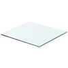 vidaXL Polica Prosojno Steklo 40x30 cm