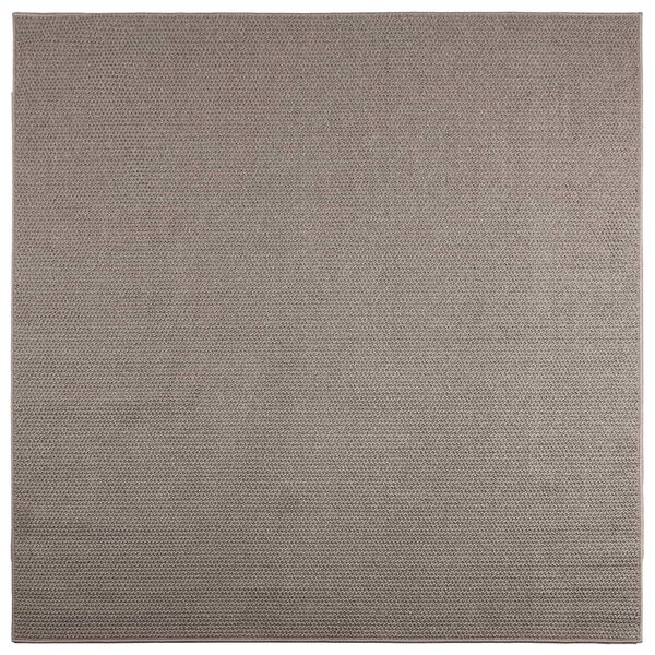 vidaXL Preproge za povr&scaron;ine Kvadrat LUGO Taupe 120 x 120 cm Poliester