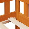 vidaXL Dnevna postelja s predali brez vzmetnice 90x200 cm trden les