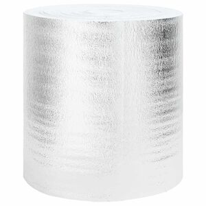 vidaXL Odsevnik toplote za radiator srebrna 5 x 0,5 m Polietilen