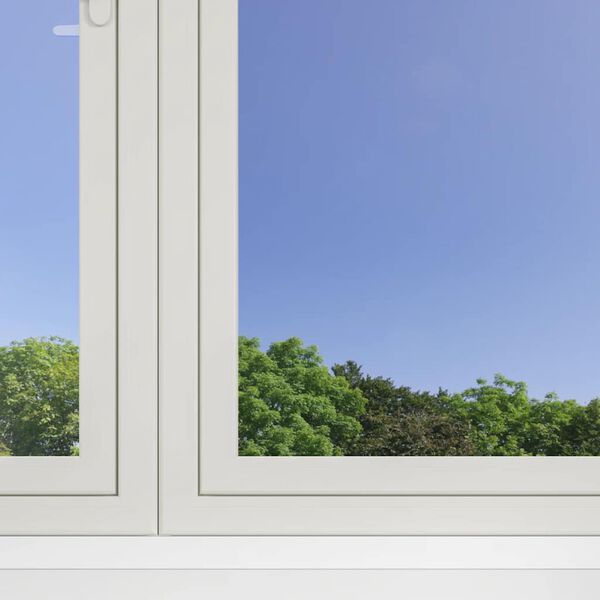 vidaXL Solarna folija 5 kosov statična odsevni učinek srebrna PVC