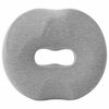 vidaXL Blazina za sedež Svetlo siva 42 x 36,5 x 8 cm Spominska pena