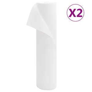 vidaXL Vrtna koprena 2 zvitka 70 g/m&sup2; 50x1,6 m