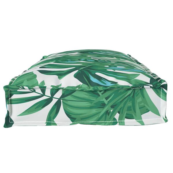 vidaXL Blazina List Vzorec lista 100 x 40 x 8 cm Oxford tkanina