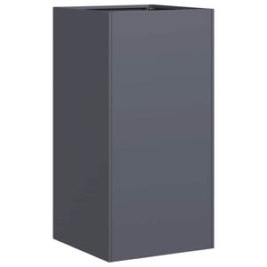 vidaXL Sadilnik antracit 40x40x80 cm Hladno valjano jeklo