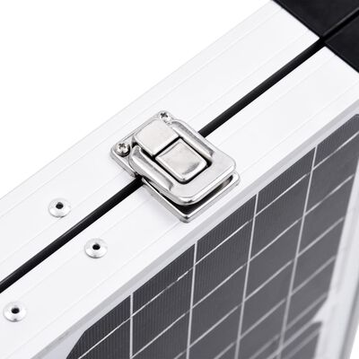 vidaXL Zložljiv solarni kovček 120 W 12 V