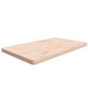 vidaXL Kopalni&scaron;ki pult 100x60x4 cm neobdelana trdna hrastovina