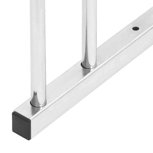 vidaXL Stojalo za 6 koles pocinkano jeklo