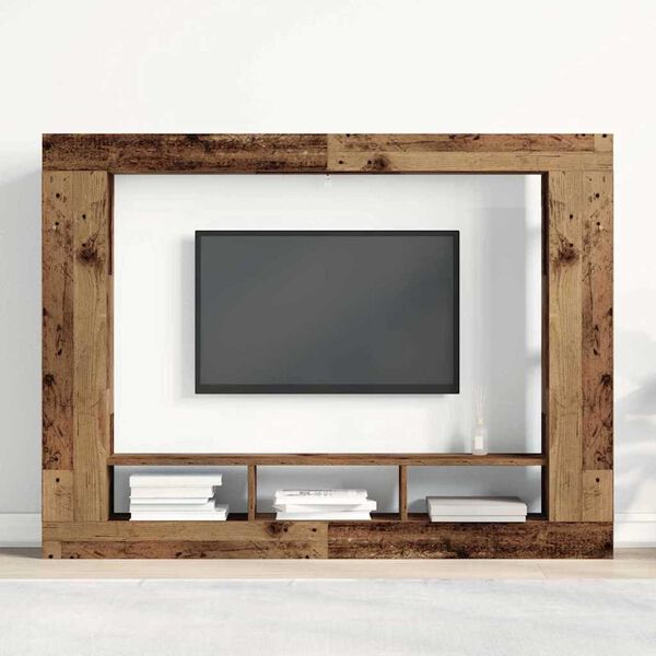vidaXL TV omarica Star les 152 x 22 x 113 cm Konstruiran les