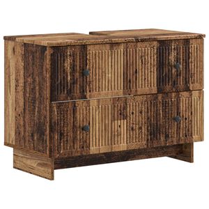 vidaXL Kopalni&scaron;ka omara za umivalnik EDE Star les 82 x 41 x 59 cm