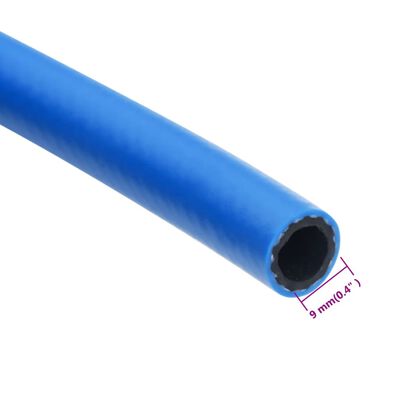vidaXL Zračna cev modra 0,6" 2 m PVC