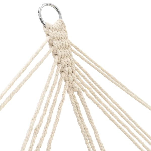 Viseča Mreža s Palico 210 x 150 cm Rjave Barve