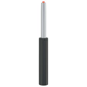 vidaXL Plinski valj pisarni&scaron;kega stola Črna 307-447 mm elezo