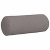 vidaXL Blazine 2 pcs Taupe Ø 15 x 40 cm blago