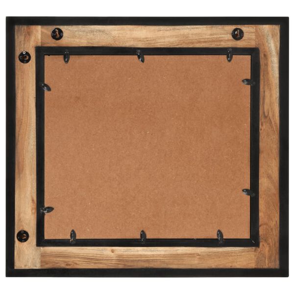 vidaXL Kopalniško ogledalo 60x1x55 cm trden akacijev les