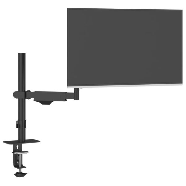 vidaXL Enotna nosilec za monitor za do 27'' zaslon plinska vzmet 10 kg