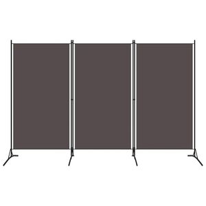vidaXL Paravan 3-delni antraciten 260x180 cm
