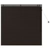 vidaXL Venecijanska žaluzija Temno rjava 125 x 130 cm 35 mm