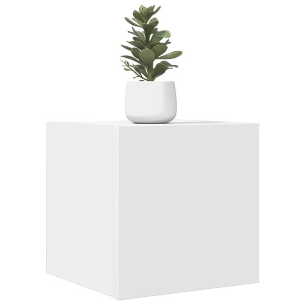 vidaXL Stenske TV omarice 4 kosi bele 30,5x30x30 cm