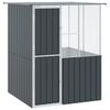 vidaXL Ptičnik Antracit 165 x 165 x 200 cm Cinkana jeklena