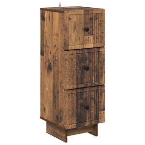 vidaXL Predalna omara Star les 33 x 34,5 x 90 cm Inženirski les