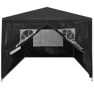 vidaXL Vrtni šotor 3x4 m antraciten