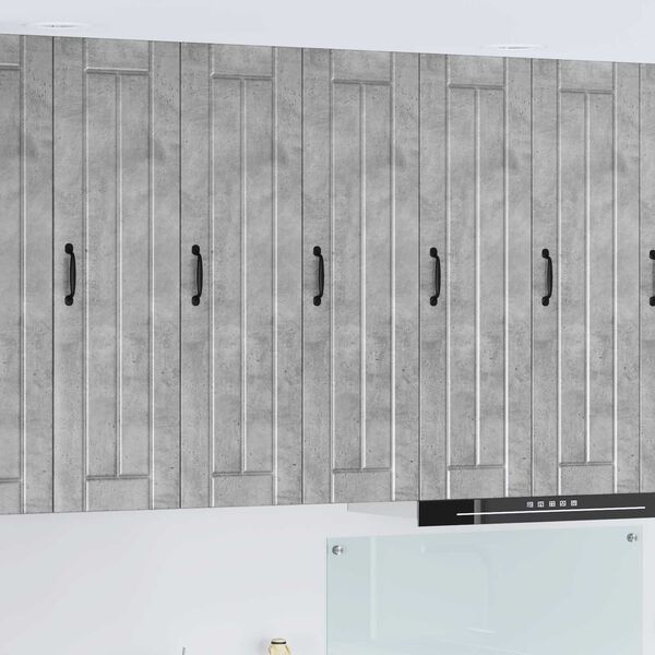 vidaXL Kuhinjski element Betonsko siva 30 x 31 x 100 cm