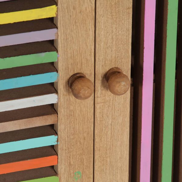 vidaXL Komoda 150x30x75 cm trden mangov les