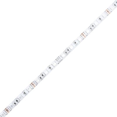 vidaXL Komoda z LED lučkami bela 115,5x30x75 cm