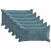 vidaXL Prevleka za blazino 6 kos HOUTEN Modra 40 x 70 cm