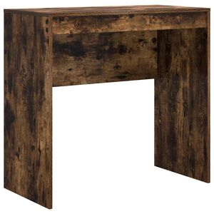 vidaXL Miza Dimljeni oreh 80 x 40 x 76 cm