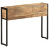 vidaXL Cvetlično korito 90x20x68 cm robusten mangov les