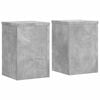 vidaXL Stojalo za rastline 2 kosa betonsko sivo 25x25x35 cm inž. les