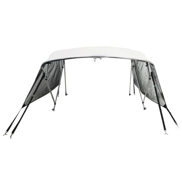 vidaXL Bimini tenda s 4 loki in stranicami 243x(170-182)x137 cm