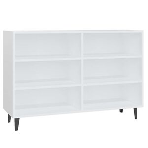 vidaXL Komoda bela 103,5x35x70 cm iverna plo&scaron;ča