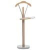 vidaXL Stojalo za obleke 45x35x107 cm naravne barve